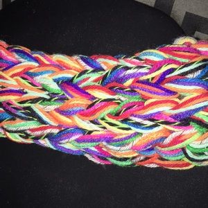 Multi color multi use, hand made ear warmer